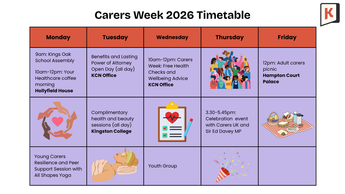 Carers Week timetable new