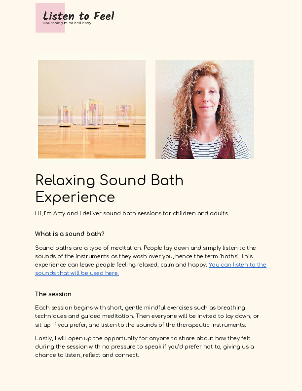 YCP Sound Bath Poster